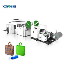 Fully Automatic Non Woven Bag Making Machine Programming Control Nonwoven Bag Making Production Line